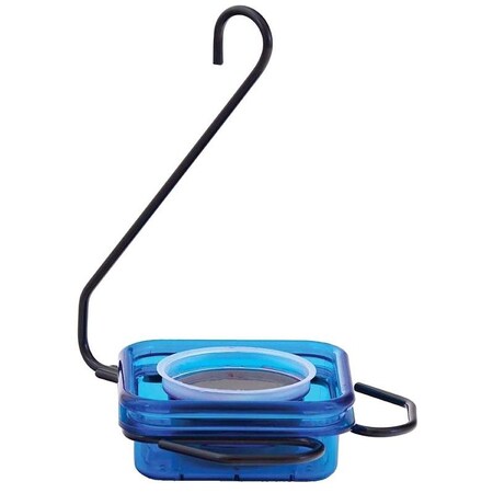 Hiatt Mfg Stokes Select Single Wild Bird Feeder, 10 oz, 1PortPerch, Polycarbonate, Hanging Mounting 38200